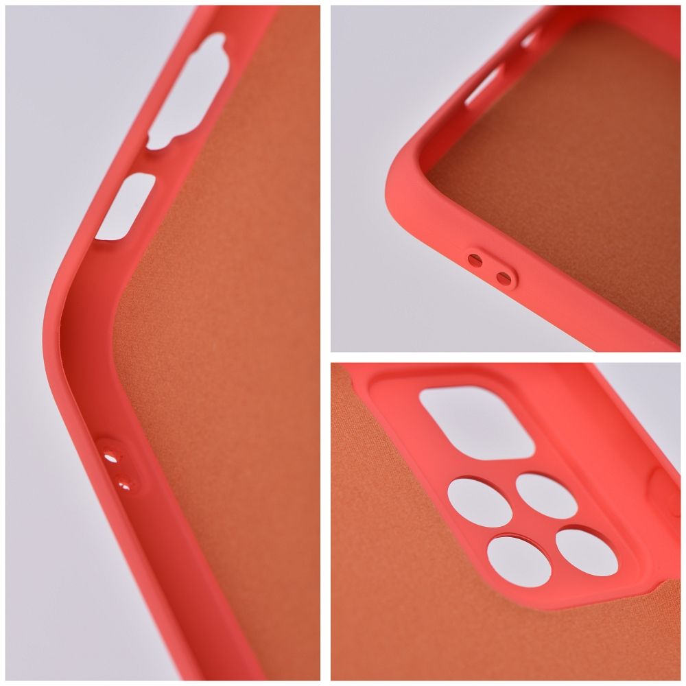 Husa Daden® Soft Silicone compatibila cu XIAOMI Redmi Note 12 Pro 5G, Interior microfibra, Protectie sporita, Camera Protection, Rosu
