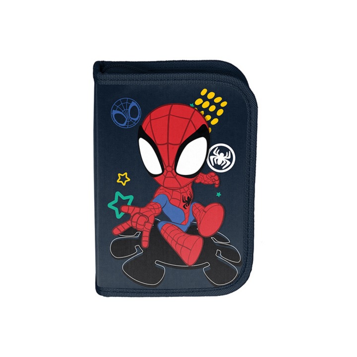 Spidey Dupla tolltartó, Töltött, 10x23x5cm