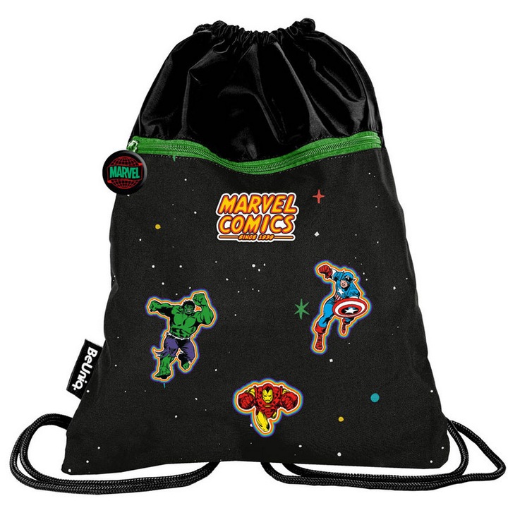 Marvel tornazsák, Polyester 210D, Lama, 38x34cm