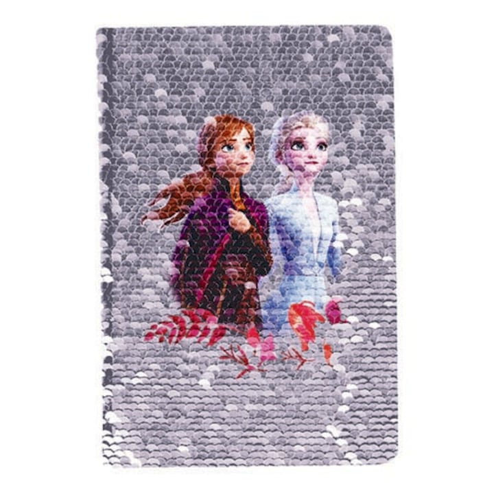 Disney A5 jegyzetfüzet, Frozen, 70 lap, 15x21,6cm