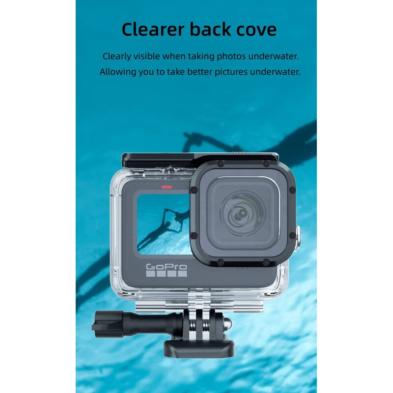 Carcasa de protectie impermeabila transparenta pentru GoPro Hero9/10/11 ...