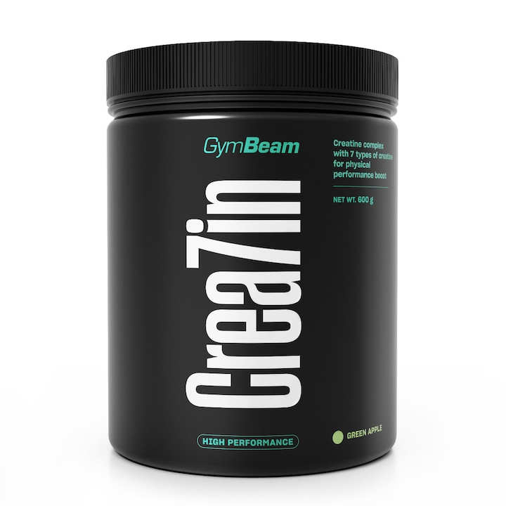 Creatina Crea7in, GymBeam, 600 g, mar verde