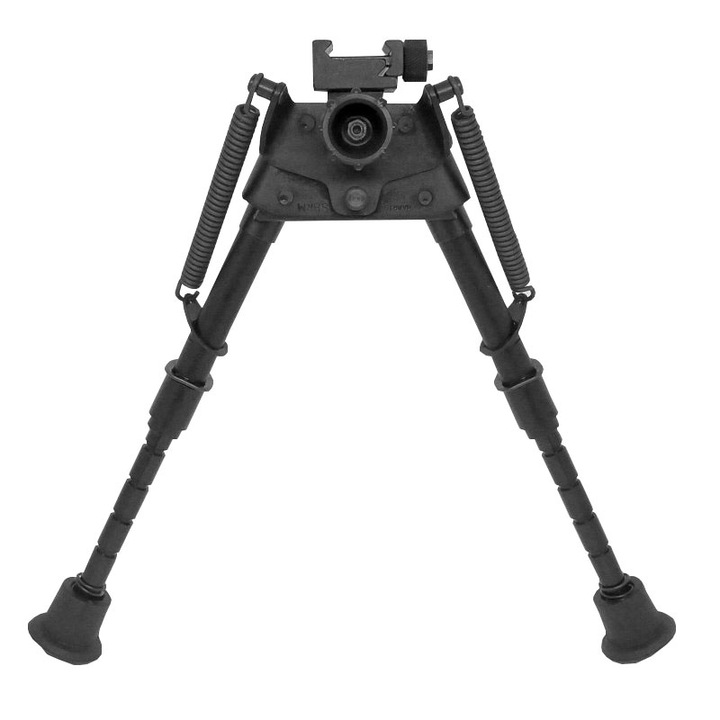 Bipod, Harris, stabilizare, Aluminiu, Montaj Picatinny, 6-9 inch, 152-229 mm, 368 g, Negru