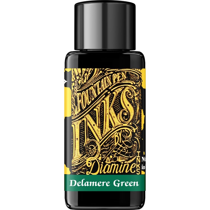 Calimara cerneala 30ml Diamine Standard Delamere Green