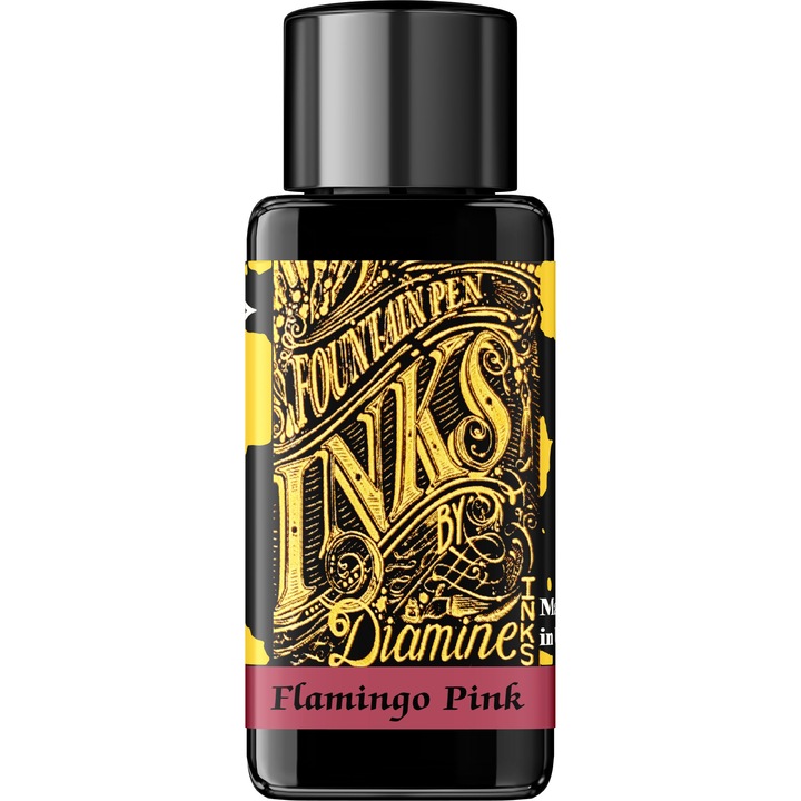 Calimara cerneala 30ml Diamine Standard Flamingo Pink