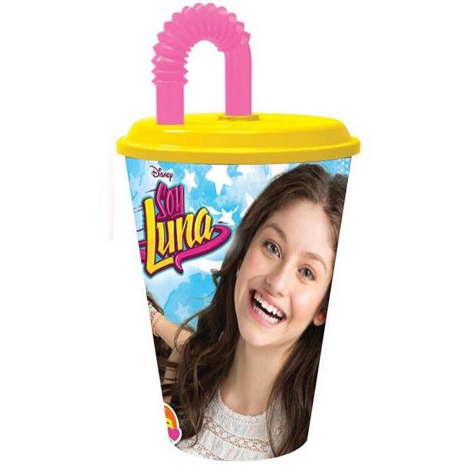 Pahar cu pai, Soy Luna, galben