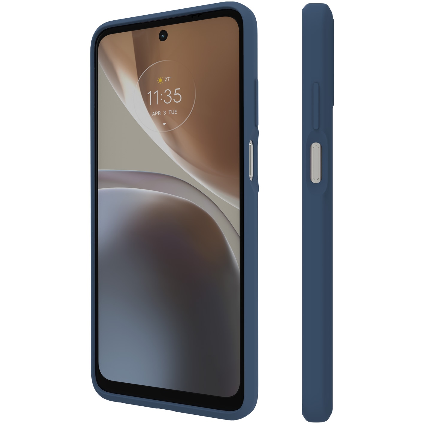 Husa de protectie Motorola Premium Soft Case pentru G32, Duskblue