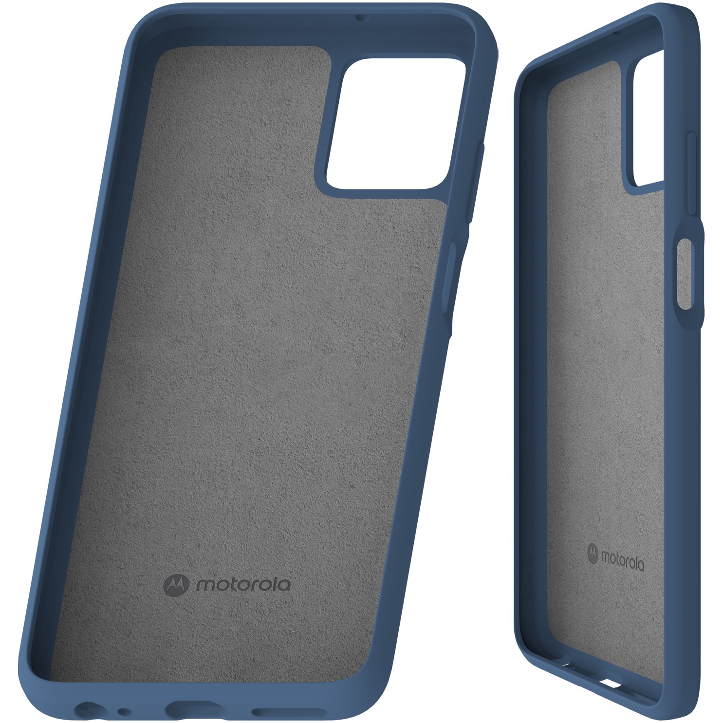 Husa de protectie Motorola Premium Soft Case pentru G32, Duskblue