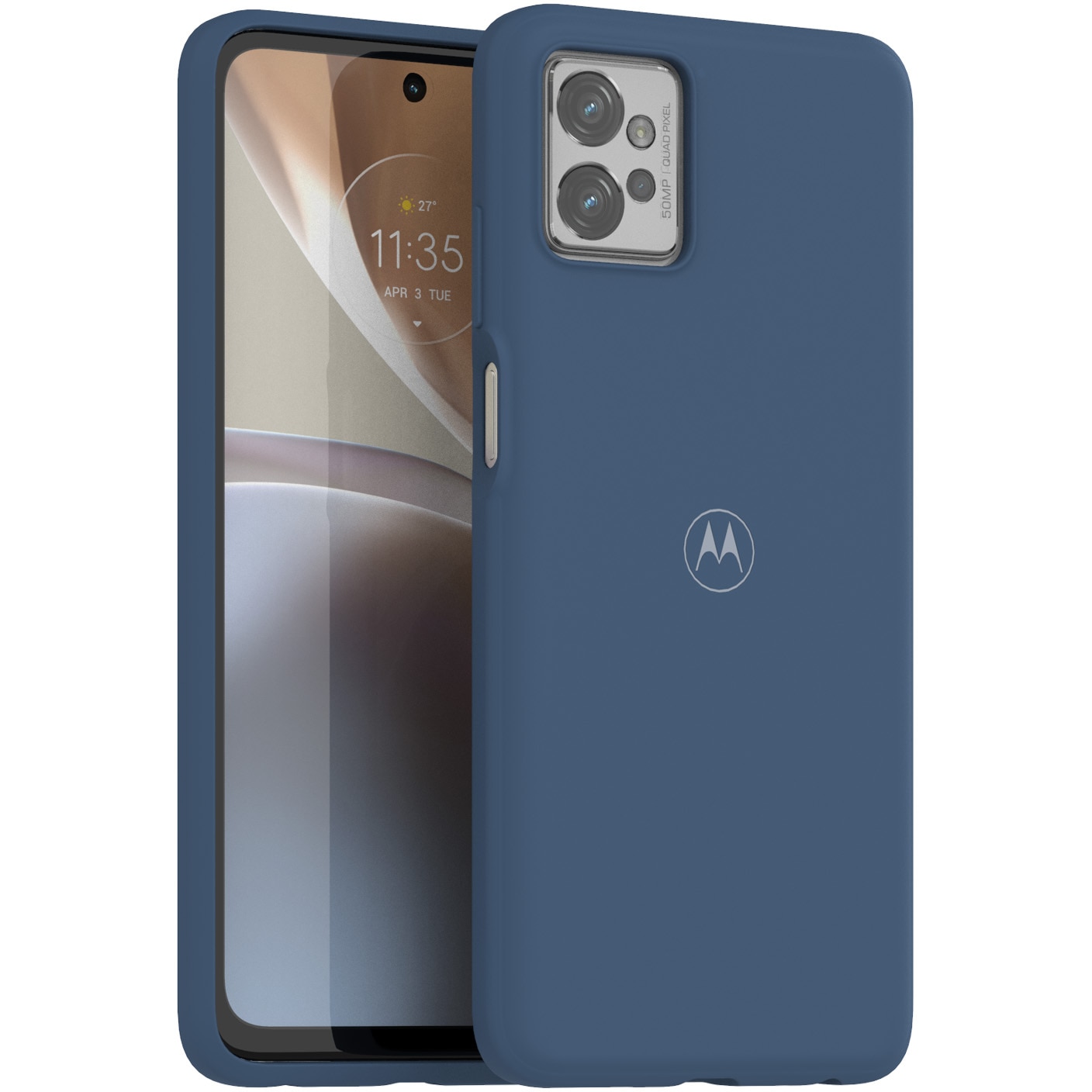 Husa de protectie Motorola Premium Soft Case pentru G32, Duskblue