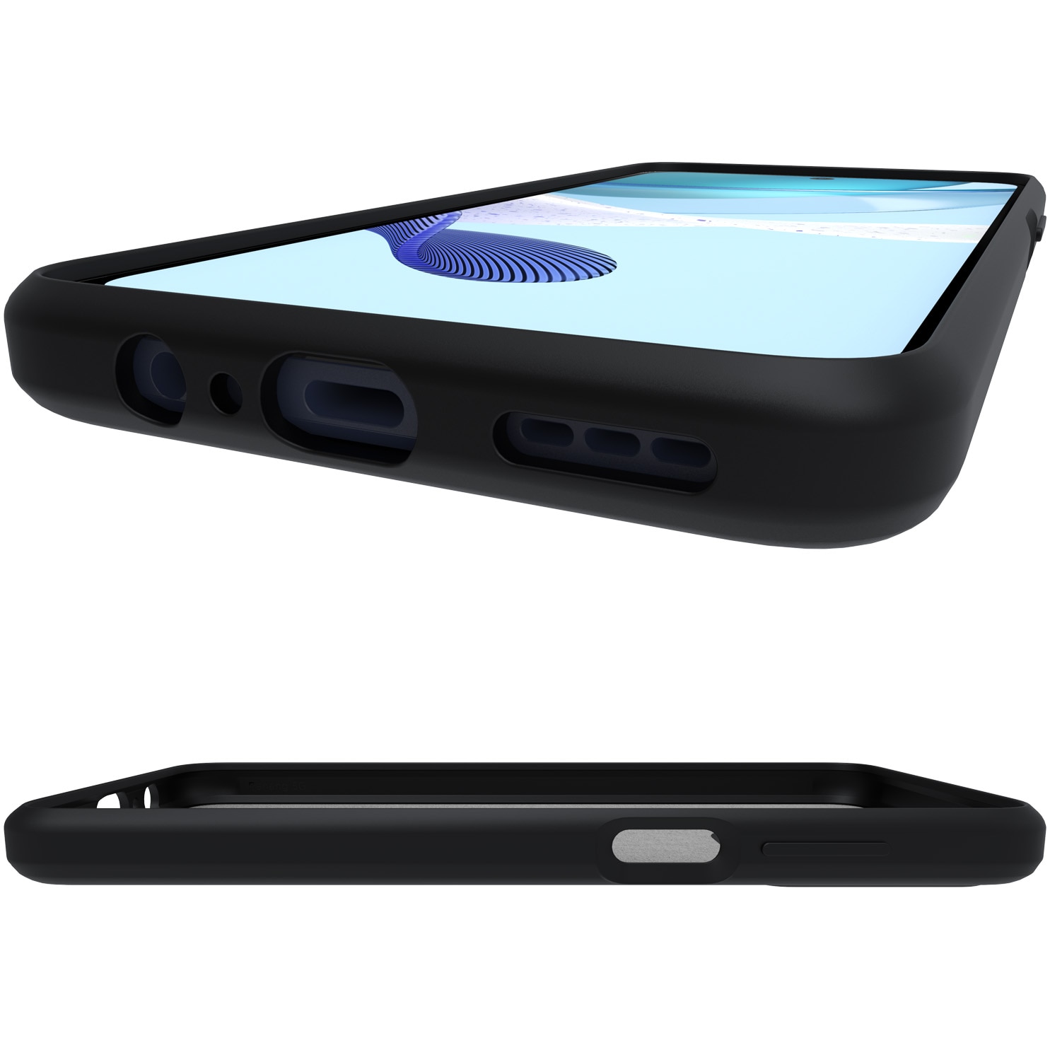 Husa de protectie Motorola Premium Soft Case pentru G53, Black