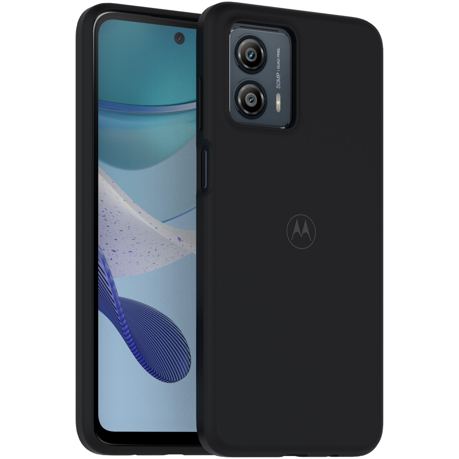 Husa de protectie Motorola Premium Soft Case pentru G53, Black