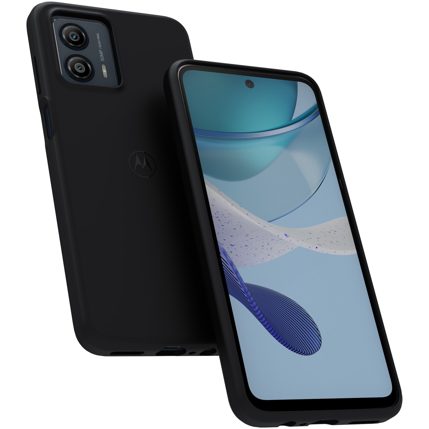 Husa de protectie Motorola Premium Soft Case pentru G53, Black