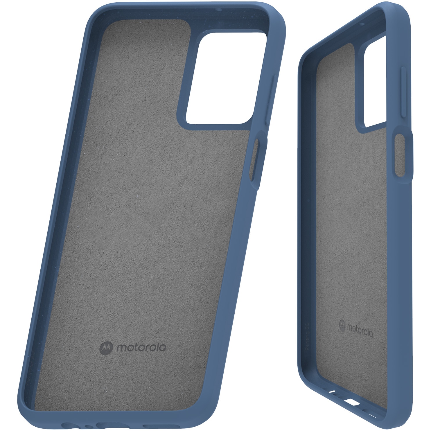 Husa de protectie Motorola Premium Soft Case pentru G53, Duskblue