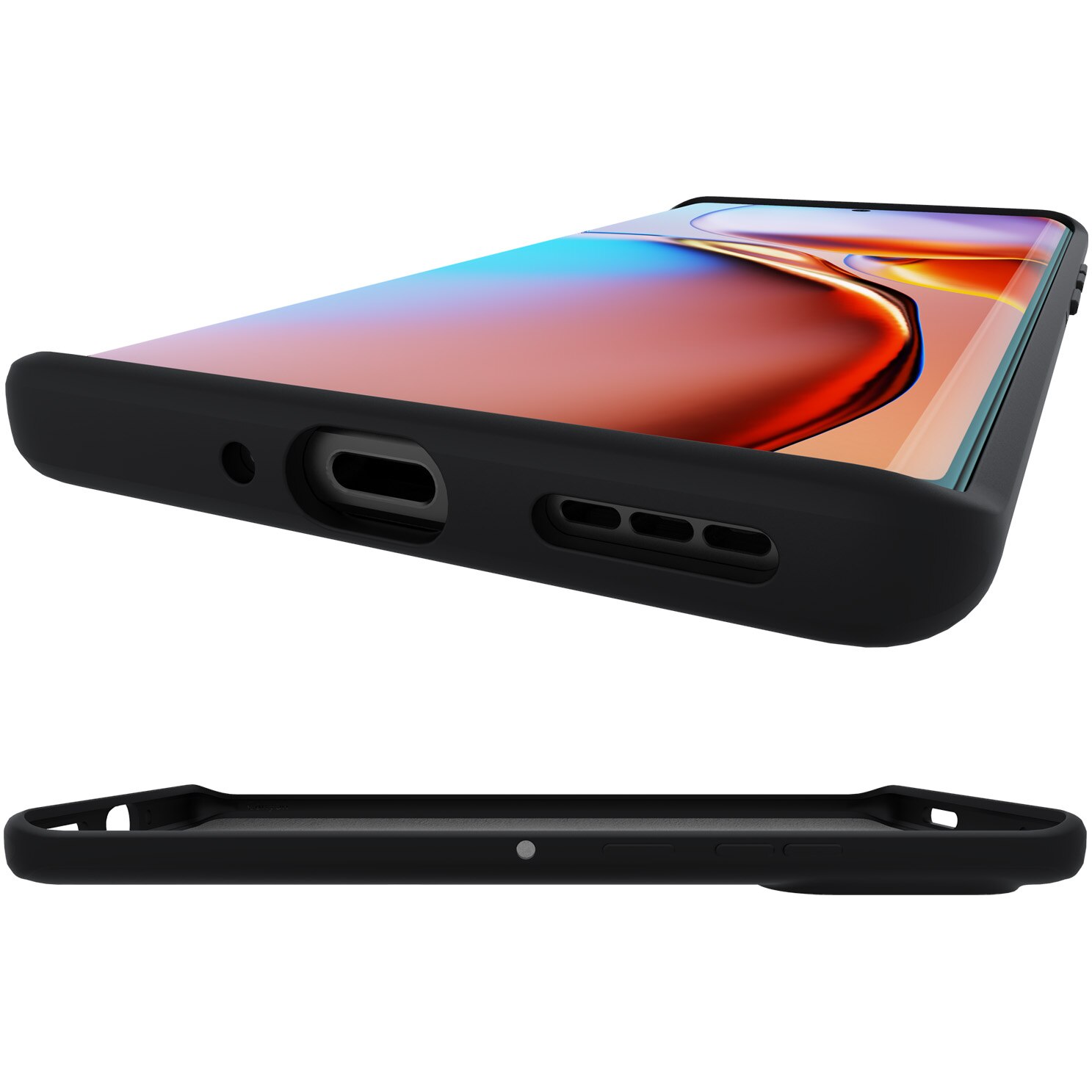 Husa de protectie Motorola Premium Soft Case pentru EDGE 40 PRO, Black