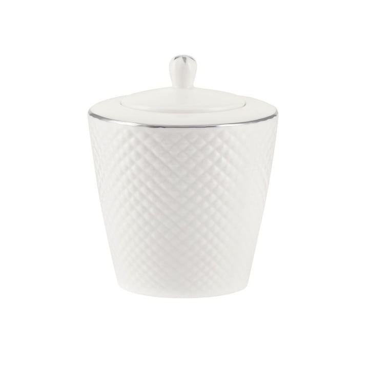 Recipient pentru zahar Bari, Villa Italia, Portelan, 300 ml, Alb