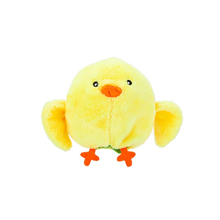 Плюшена играчка, Пиле, Обръщащо се, 12 см