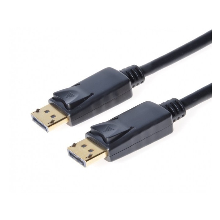 DisplayPort кабел, мъжки - мъжки, версия 1.2, 4K×2K@60hz, двойно ...