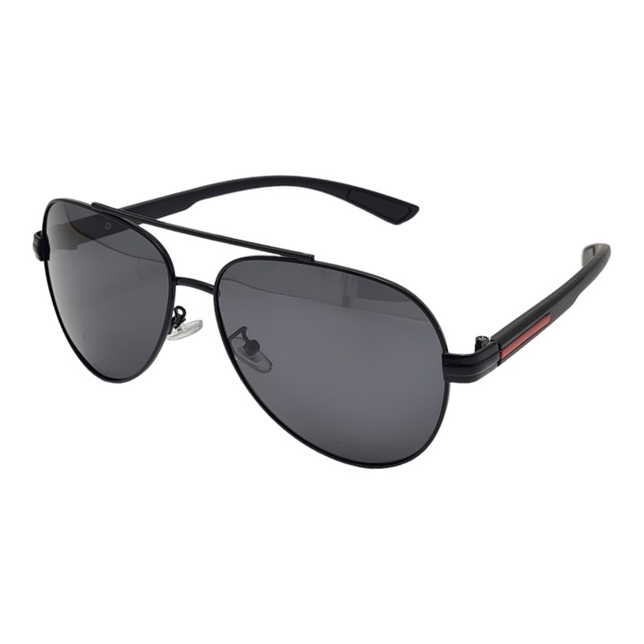Ochelari de soare Polarizati, Pentru Soferi, model aviator, P1614C1, negru