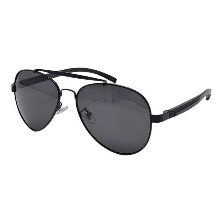 Ochelari de soare Polarizati, Pentru Soferi, rame aluminiu, P1610C1, negru