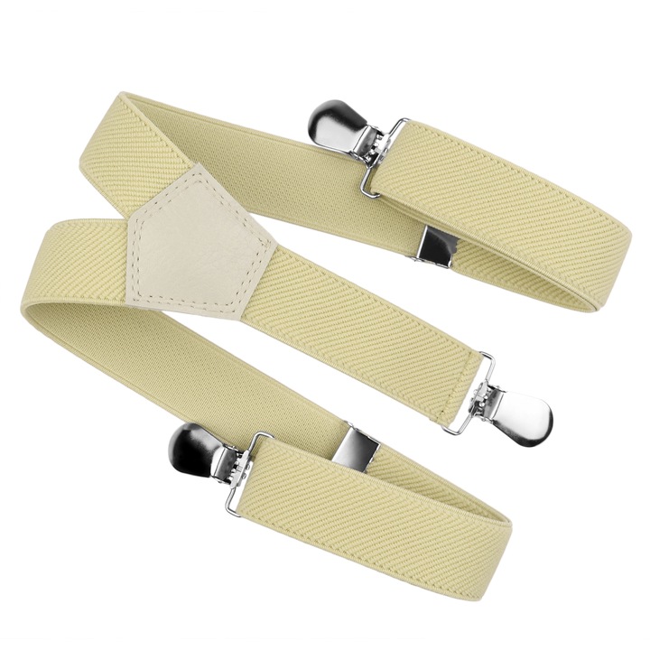 Bretele pentru copii, bej, Nandy, Szel-10-4