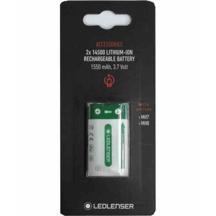 Baterie pentru lanterna, Ledlenser, Li-Ion, 1550 mAh, 3.7V