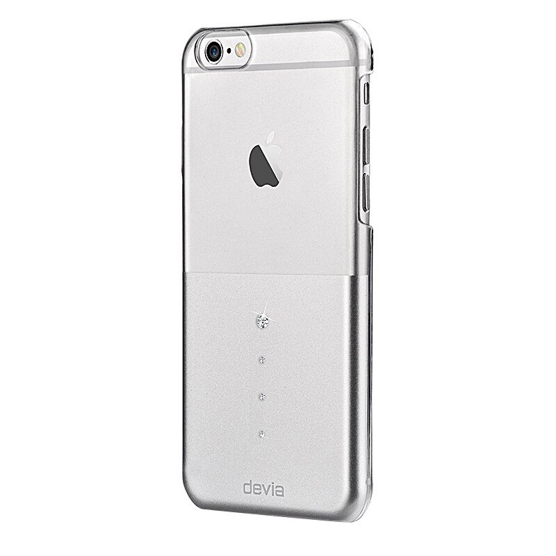 Carcasa Devia Crystal Unique pentru iPhone 6/6S, Argintiu