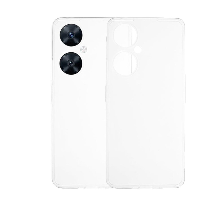 Husa de silicon transparent pentru Huawei Nova 11i, TPU, Slim Fit, Durabil, Flexibil, Crystal Clear, Transparent