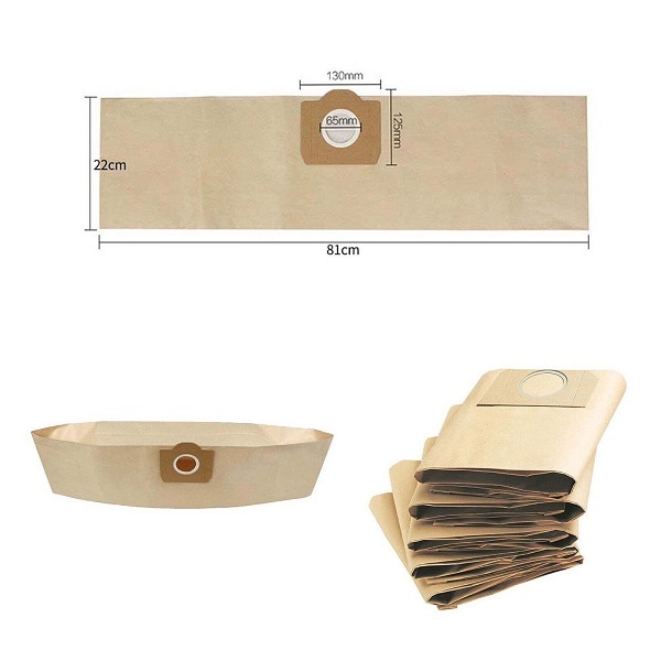 Lot De 10 Sacs Et Filtres Pour Aspirateur Karcher SE 4001/4002 - Compatible Multi-marques - Papier Recyclable - Neuf