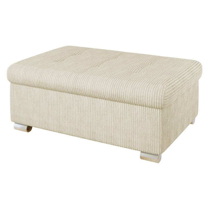 Taburet mare Tony Reiat, MIRJAN24, bej, 96x70x41 cm