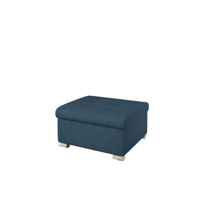 Taburet mic Tony Reiat, MIRJAN24, Albastru, 68x70x41 cm