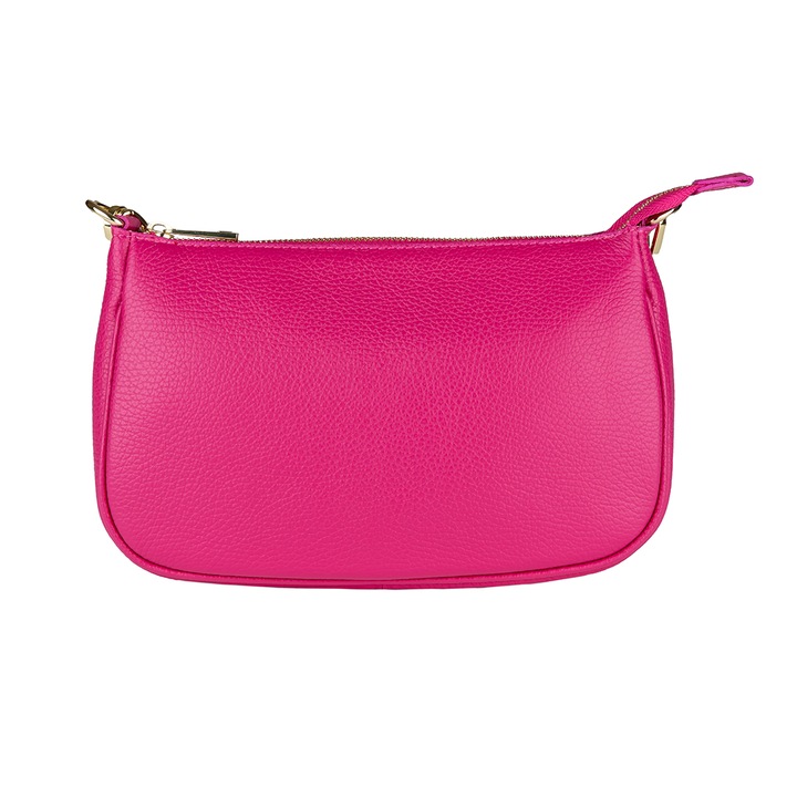 Női pénztárca, bőr, Toro Nero, Carina, fukszia