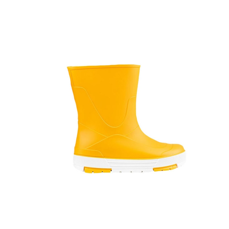 Cizme PVC, fara inchidere, Bimbo, galben - eMAG.ro