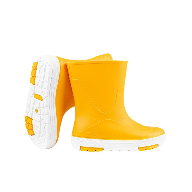 Cizme PVC, fara inchidere, Bimbo, galben 24-25 - eMAG.ro