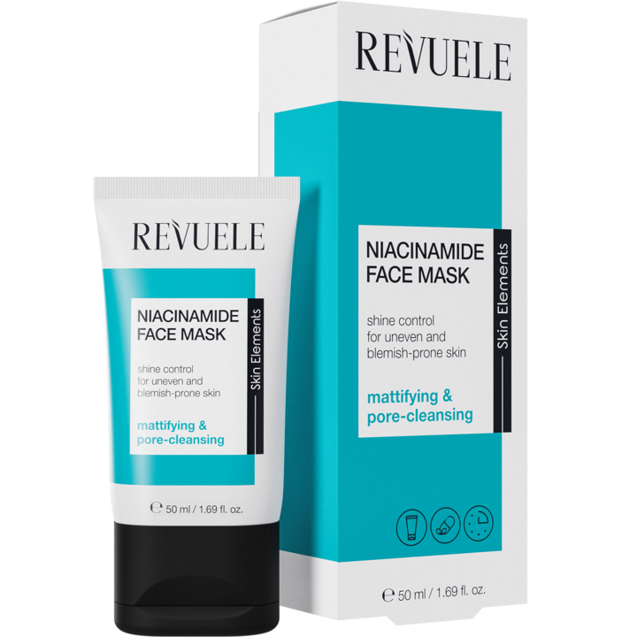 Masca de fata cu niacinamide, Revuele, 50 ml