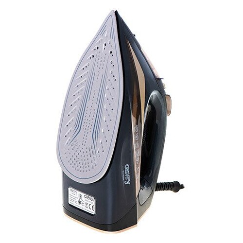 Fier de calcat Camry CR5036, 3400W, sistem anti-calcar, negru-maro, 1,5m