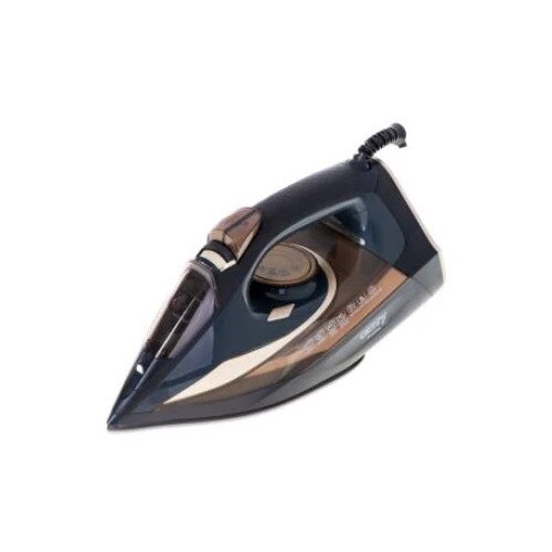 Fier de calcat Camry CR 5036, 3400 W, 5 functii, Anti-calcar, Negru/Auriu