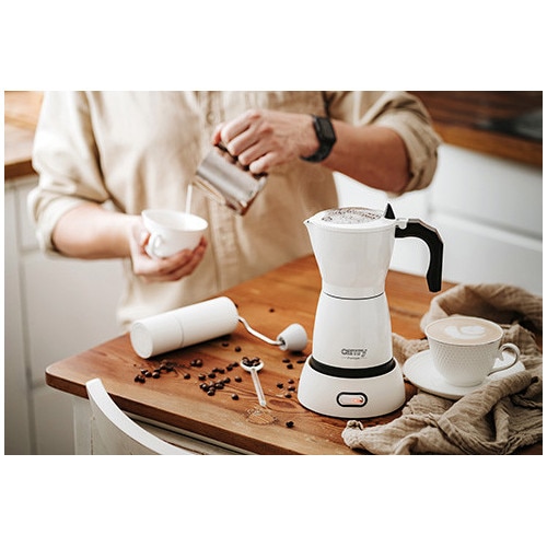 Cafetiera electrica pentru moka Camry CR 4415W, Capacitate 300 ml