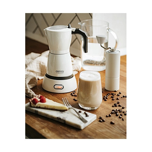 Cafetiera electrica pentru moka Camry CR 4415W, Capacitate 300 ml