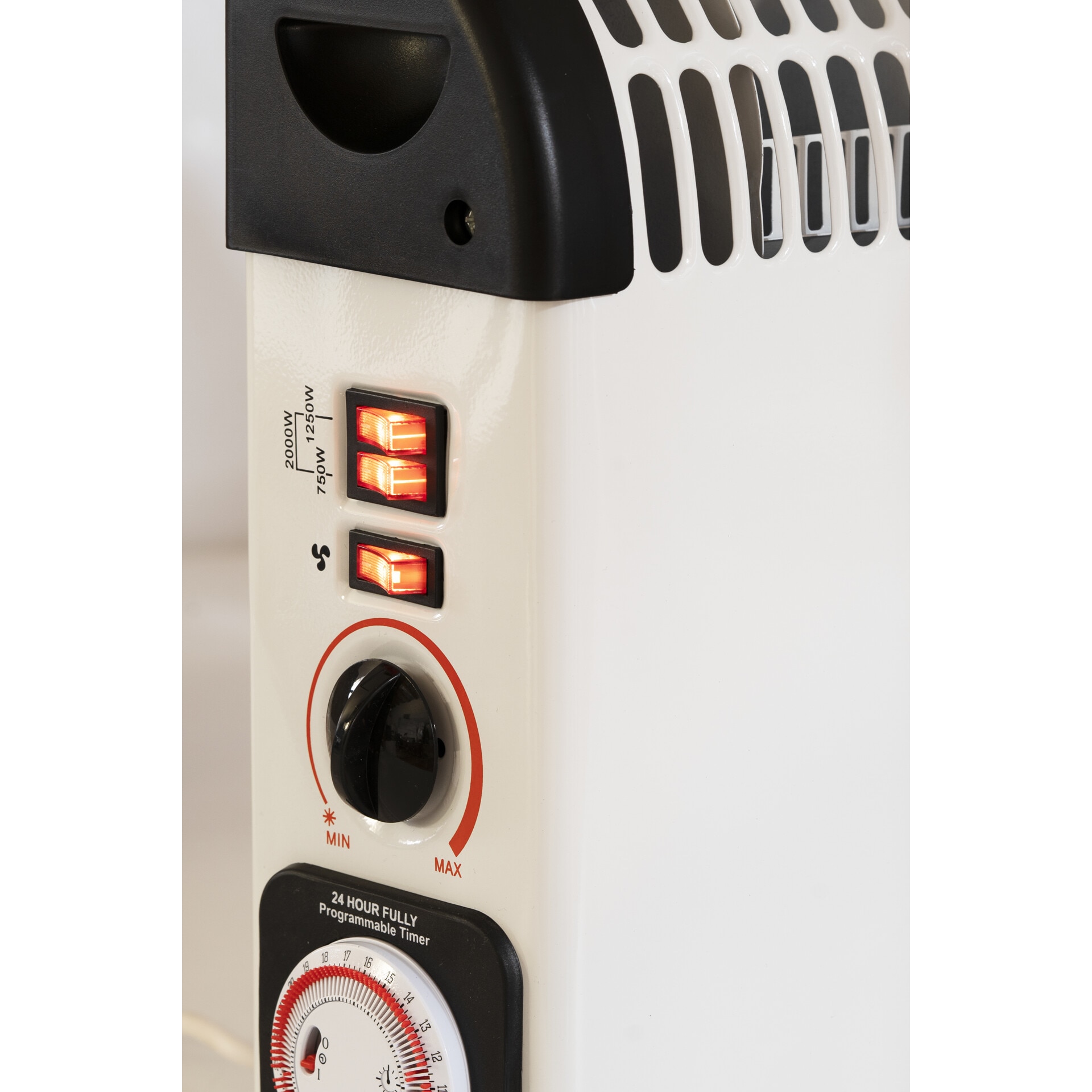Convector electric, Mesko, 1250W, Alb - eMAG.ro