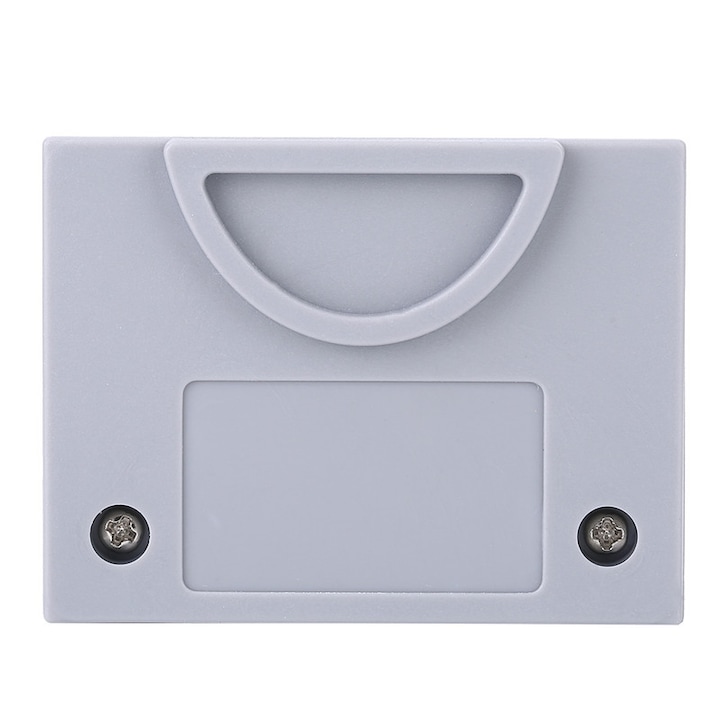 Adaptor card de memorie, ABS, pentru Nintendo N64, Gri