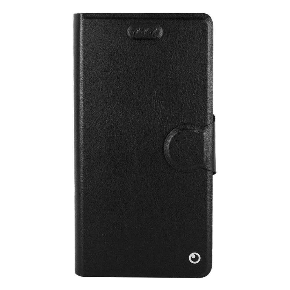 Flip cover Lemontti Jelly pentru Huawei Ascend P8 Lite, Negru