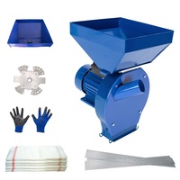Moara Profesionala Cuva Mare Pentru Uruiala si Cereale SculeAgro, 3,8Kw X 3000RPM, 300Kg/h, 20 de ciocanele, 4 Site, manusi de protectie si 3 saci incluse in pachet