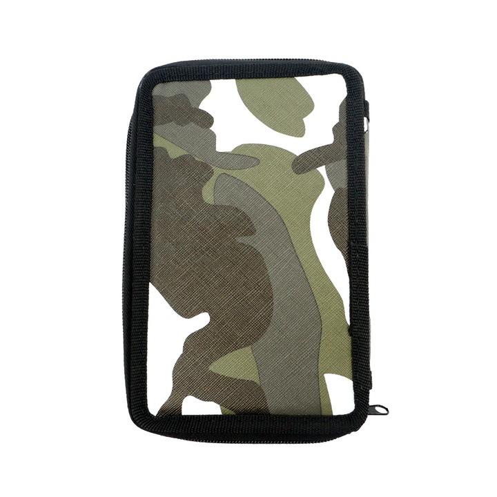 Penar echipat cu 34 piese, 3 compartimente, HZ-803B, alb, 20 x 12 x 6.5 cm