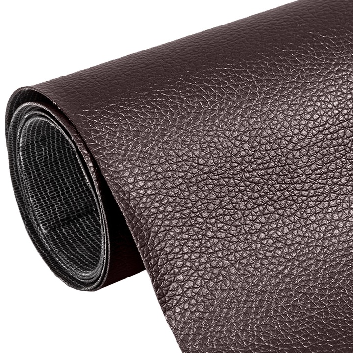 Banda adeziva, NEW-ELECTRIC, Piele, 50x137cm, Maro