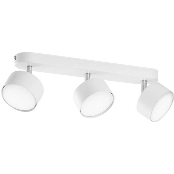 Spoturi LED, Heckermann, 8795316A, Aluminiu, 3 x GX53, 35W, Alb