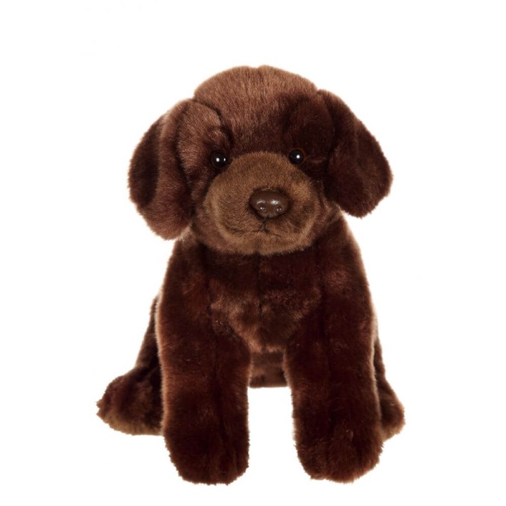 Barna kiskutya plüssjáték 25 cm