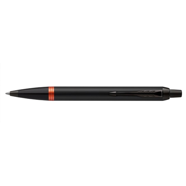Parker Royal Im Professionals Vibrant fekete-narancs, fekete KLIPSZ 2172946 golyóstoll (CPX979232)