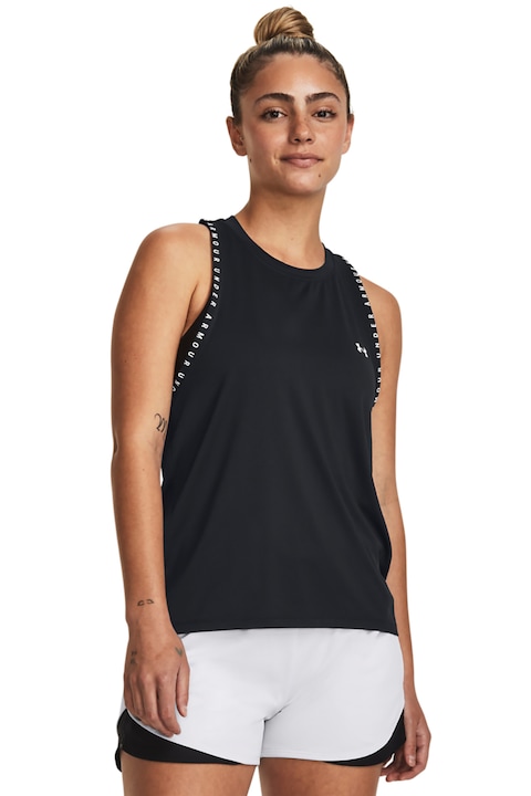 Under Armour, Knockout Novelty sporttop, Fekete