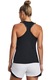 Under Armour, Knockout Novelty sporttop, Fekete
