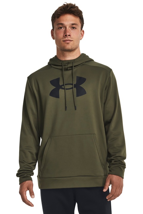 Under Armour, Фитнес худи с лого, Каки